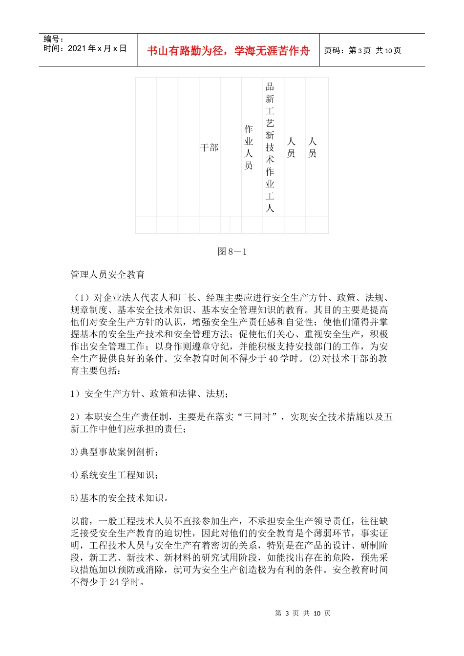 安全生产培训教材之八安全生产宣传教育_第3页