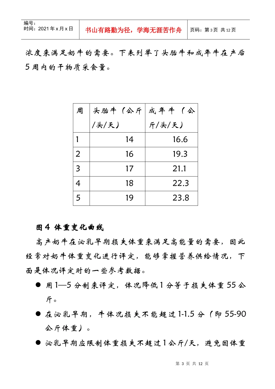 奶牛高产饲喂技术_第3页