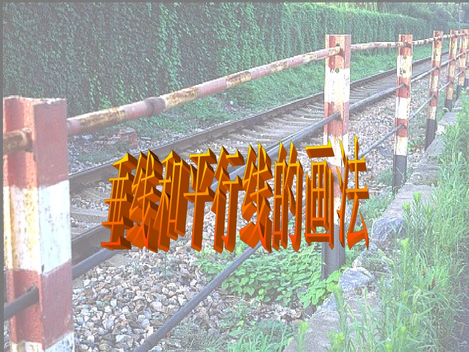 画垂线和平行线_第1页