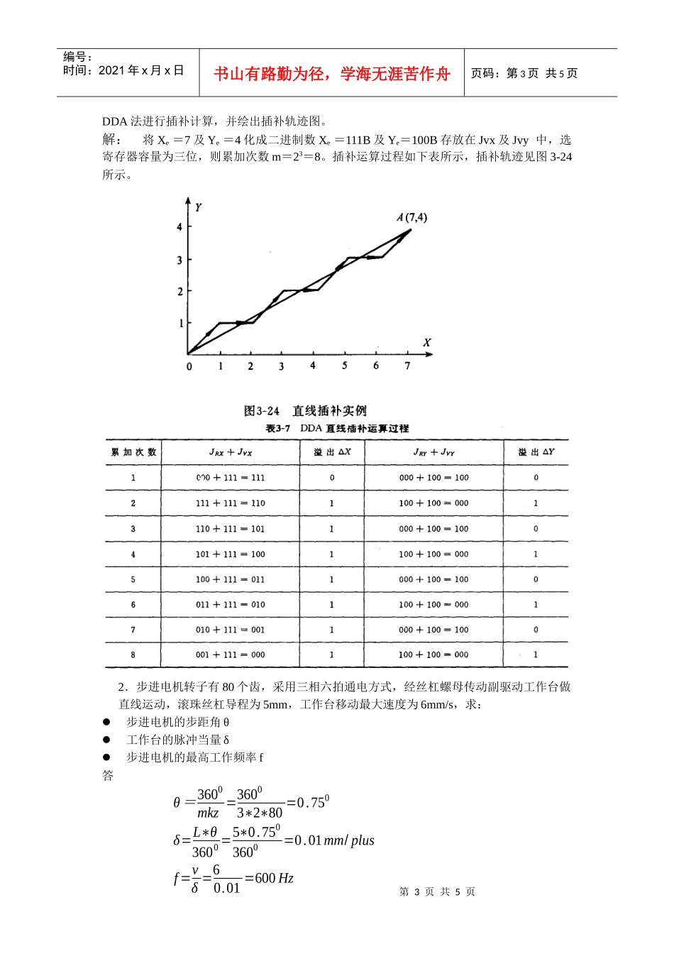 现代数控技术及数控机床试卷2标准答案doc-数控机床即数_第3页