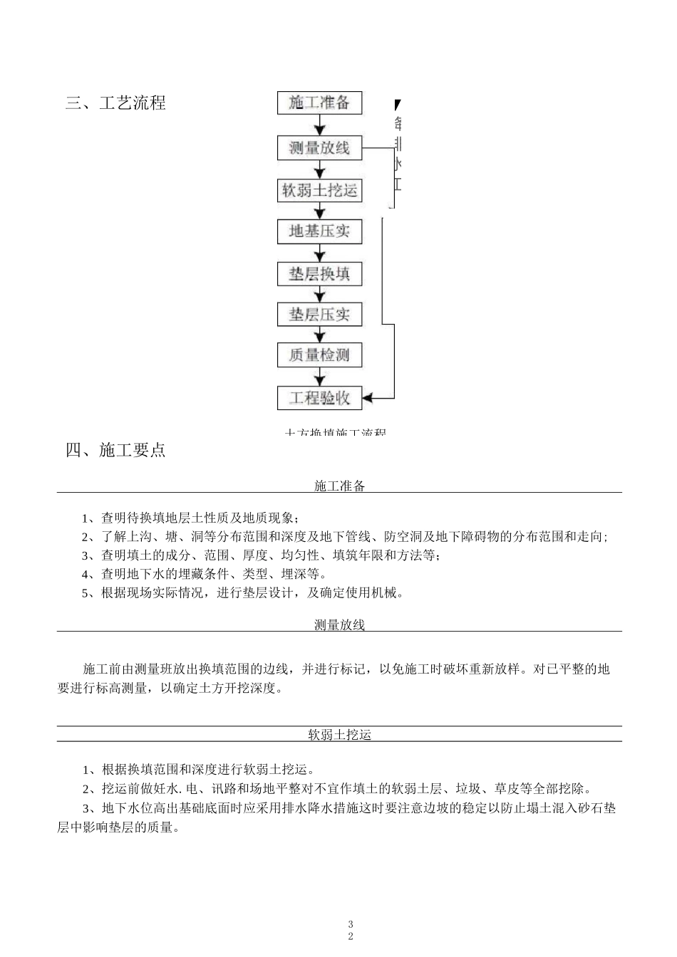 完整版 换填法地基处理施工方案_第3页
