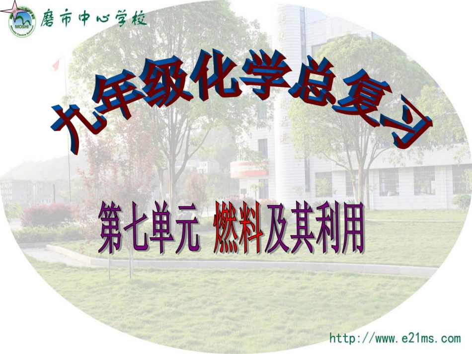 九年级化学第七单元燃料及其利用复习课件_第2页