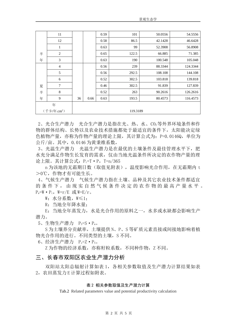 双阳区主产作物生产潜力分析_第2页