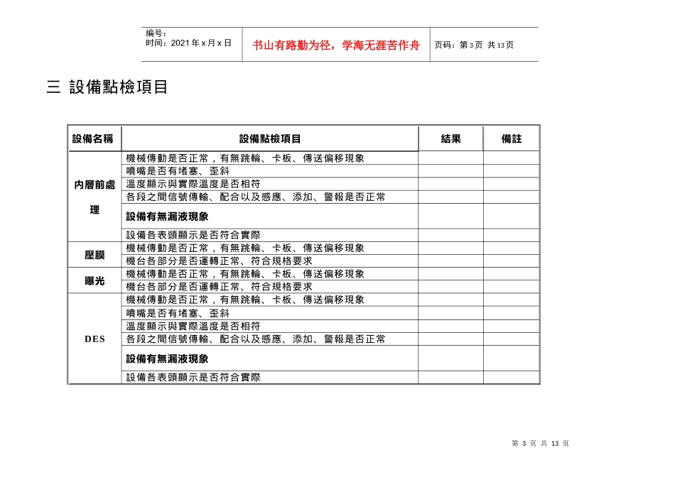 内层制程试车作业管理规范_第3页