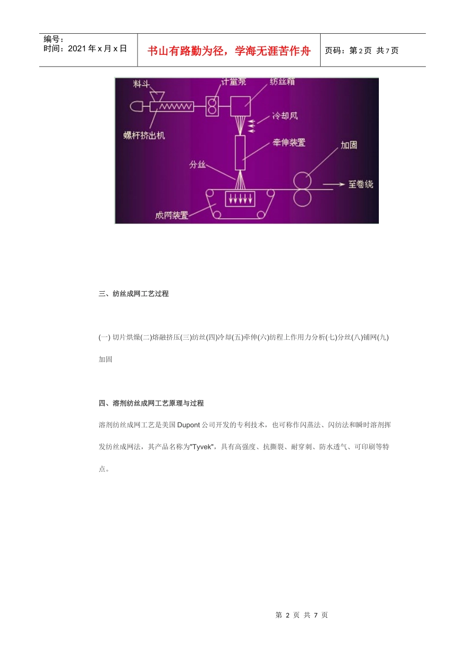 第3讲第八章 纺丝成网法工艺_第2页