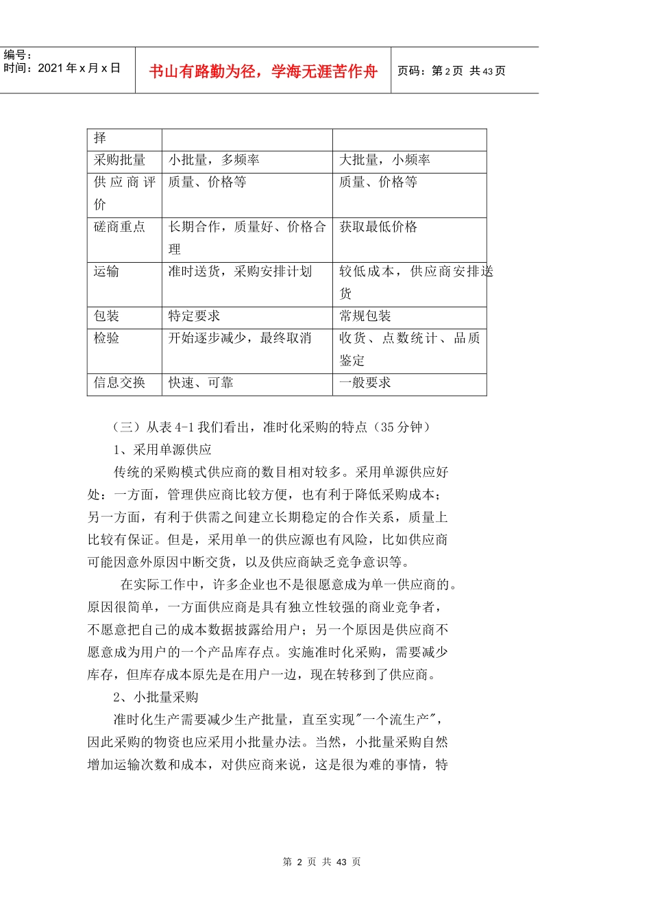 采购基础知识与技巧-JIT准时化采购教案3_第2页