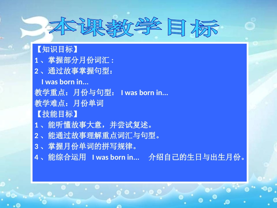 四年级下册U11第1课时课件_第2页