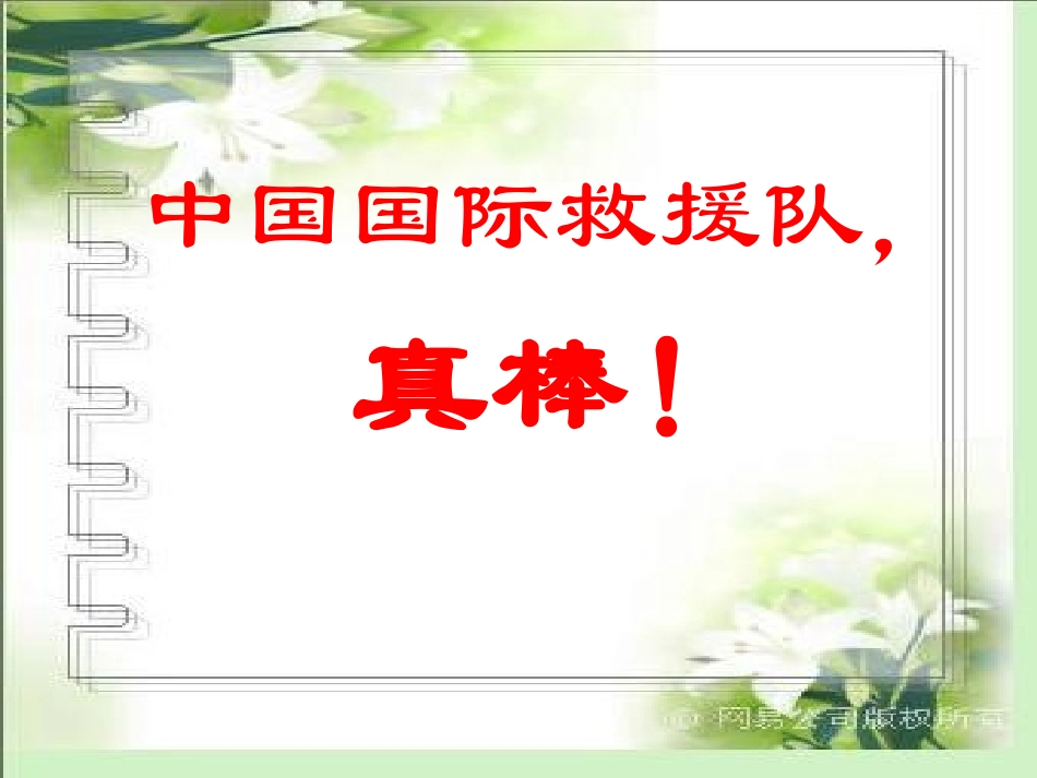 中国国际救援队真棒_第1页