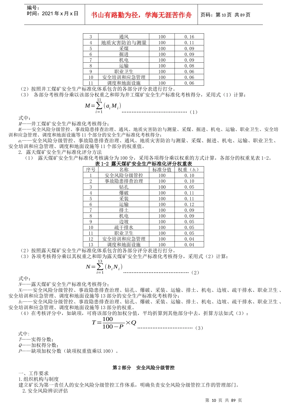 安全生产标准化基本要求及评分办法-2017调整简化_第2页