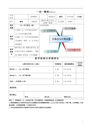 一元一次不等式(组)知识总结思维导图 (2)