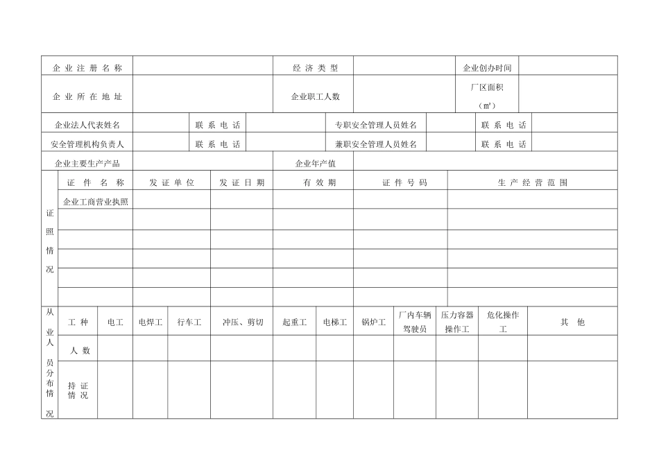 企业标准化安全生产管理台账_2_第3页