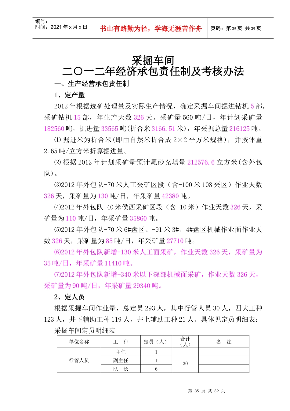 经济承包责任制车间部分_第1页