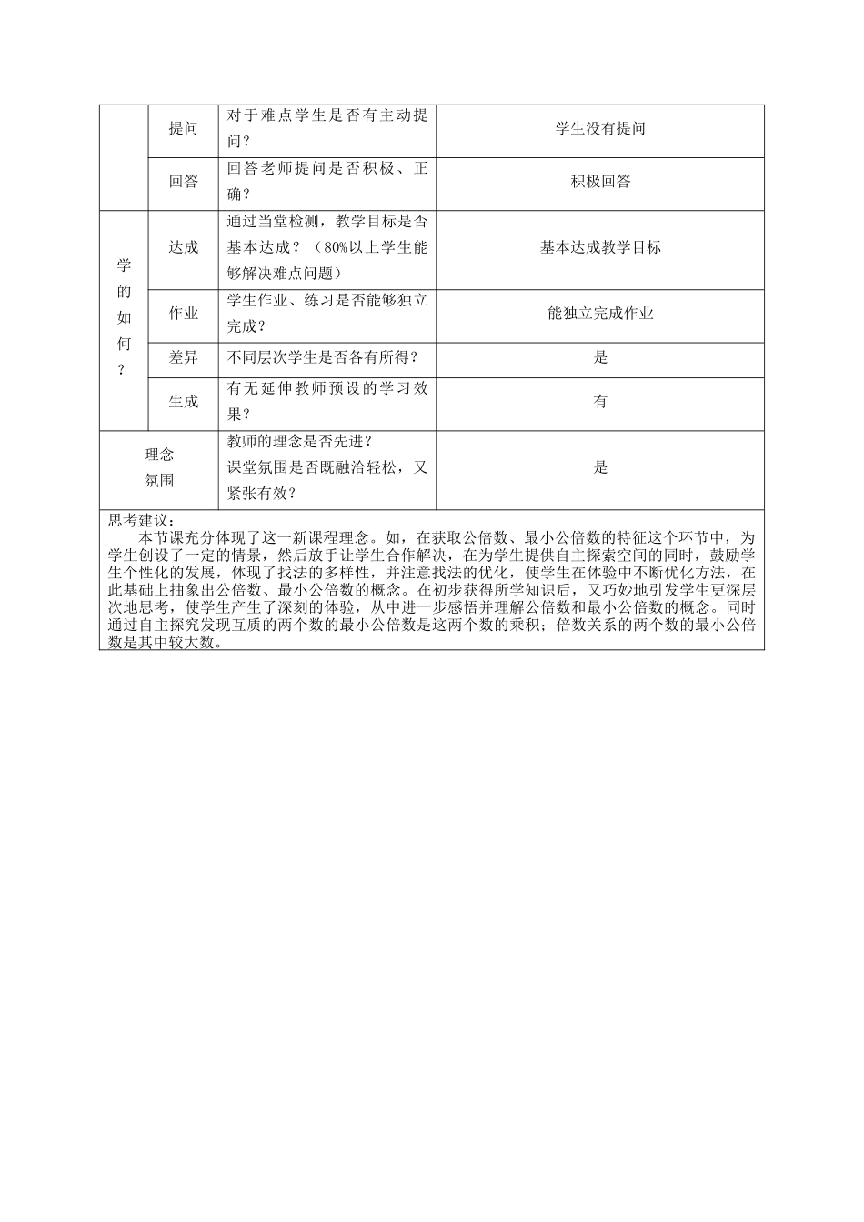 课堂观察记录表单魏秀丽_第3页