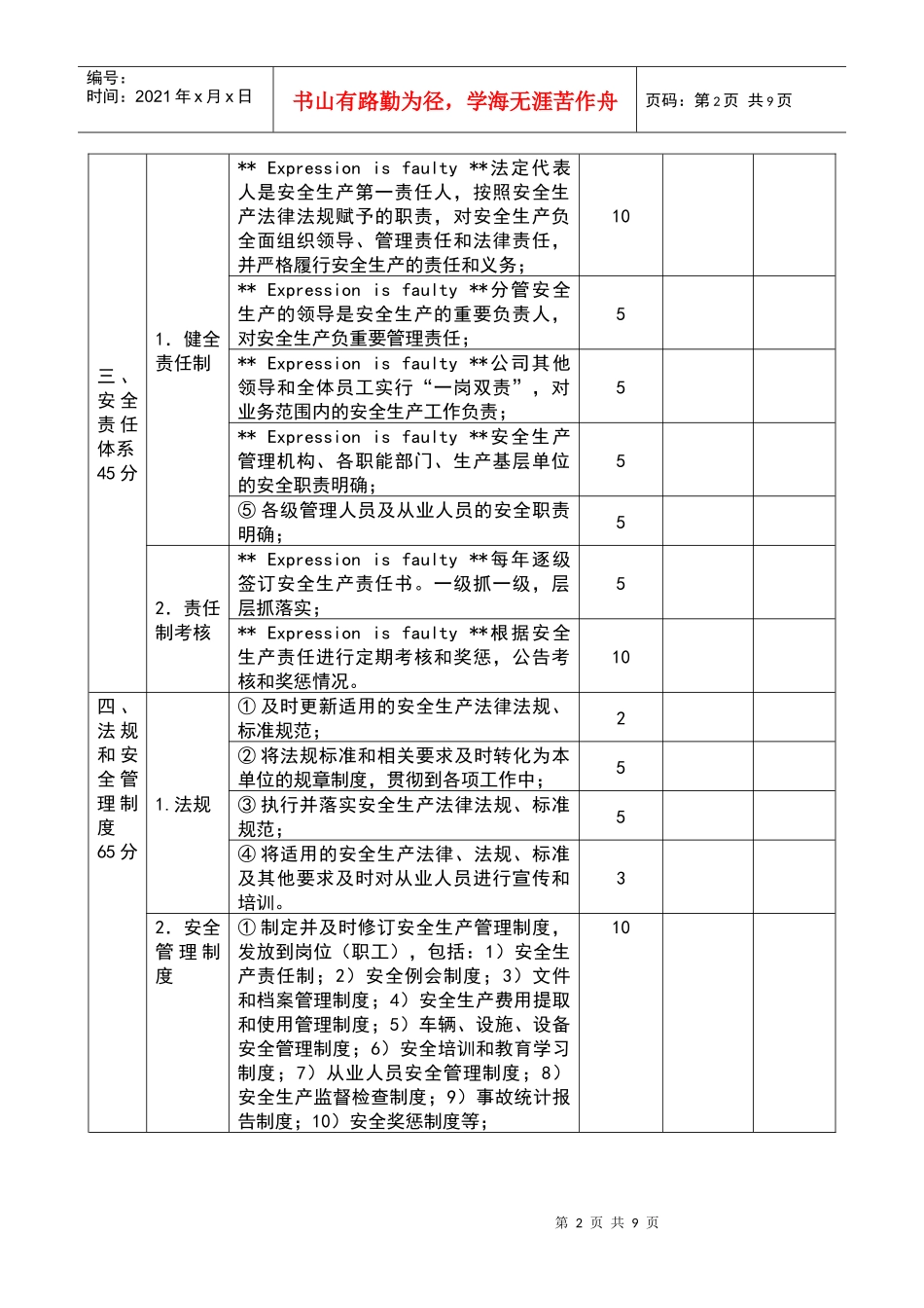 道路旅客运输企业安全生产达标标准(一二级)陈XXXX1031_第2页