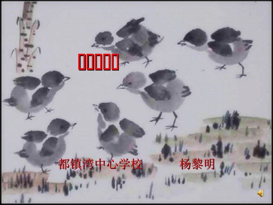 小鸡演示文稿_第1页