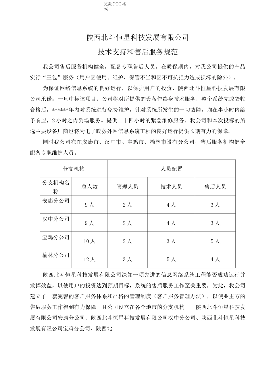 技术支持及售后服务_第1页