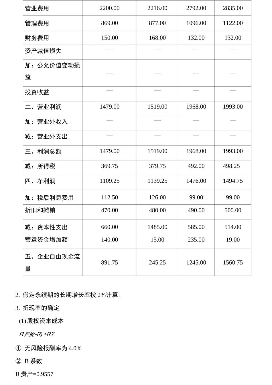资产评估实务-收益法评估案例_第3页