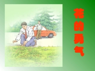 《花的勇气》课件