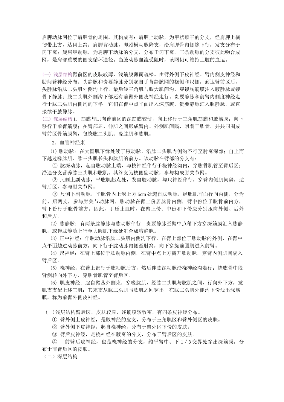 局部解剖学上肢_第3页