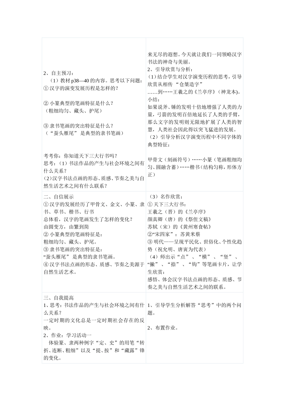 七（上）第七课书画的点划之美_第2页