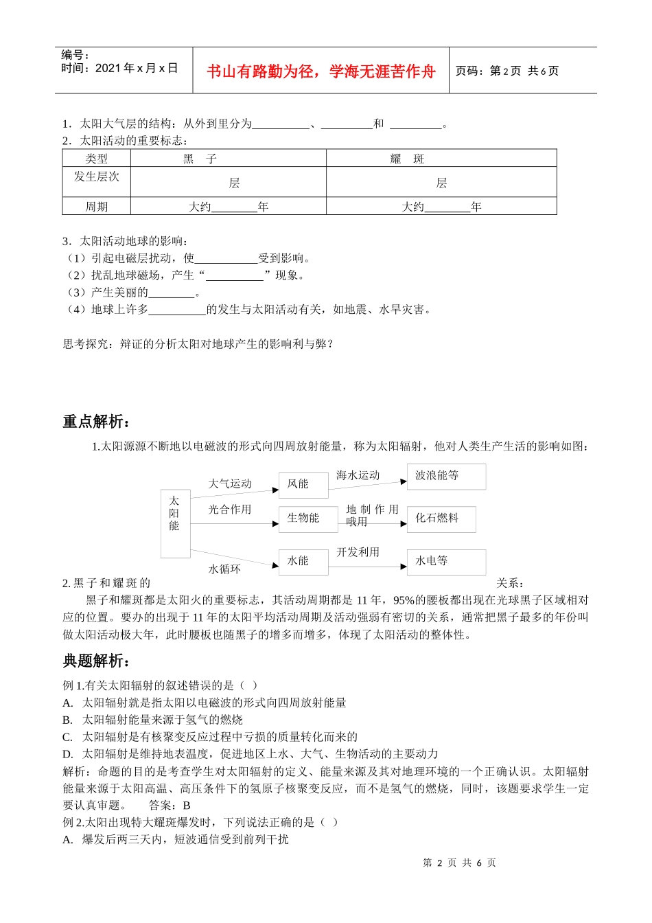 必修一第一单元第二节-开天教育在线长沙开天科技网站首页_第2页