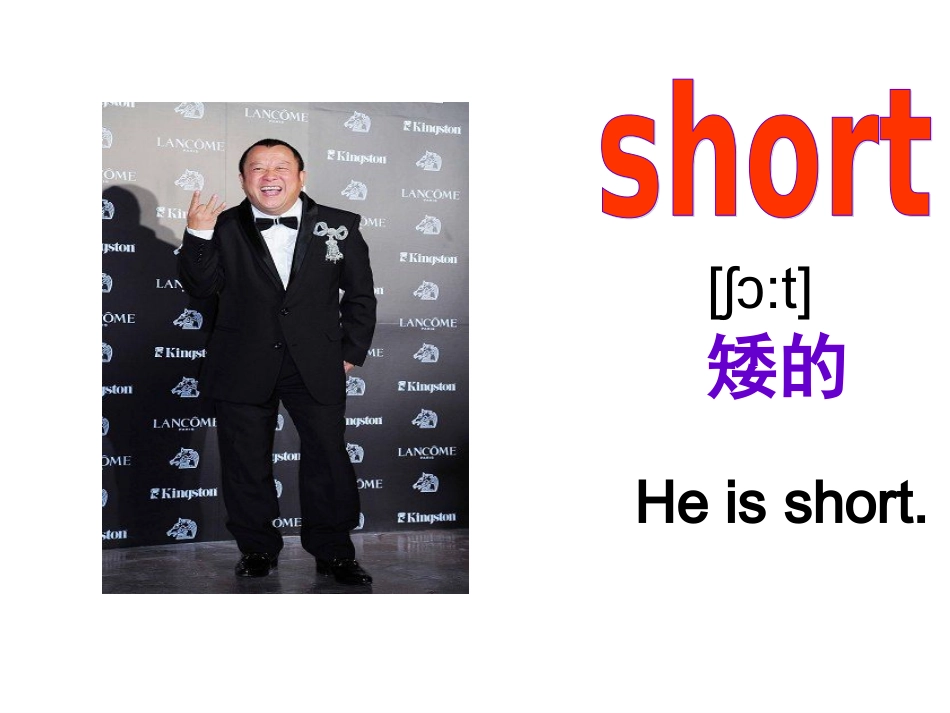 新人教版七年级英语下册unit9What_does_he_look_like第一课时_第3页