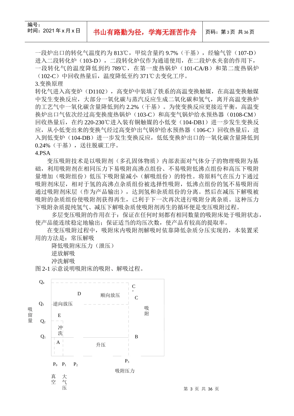 天然气制氢工艺技术规程_第3页