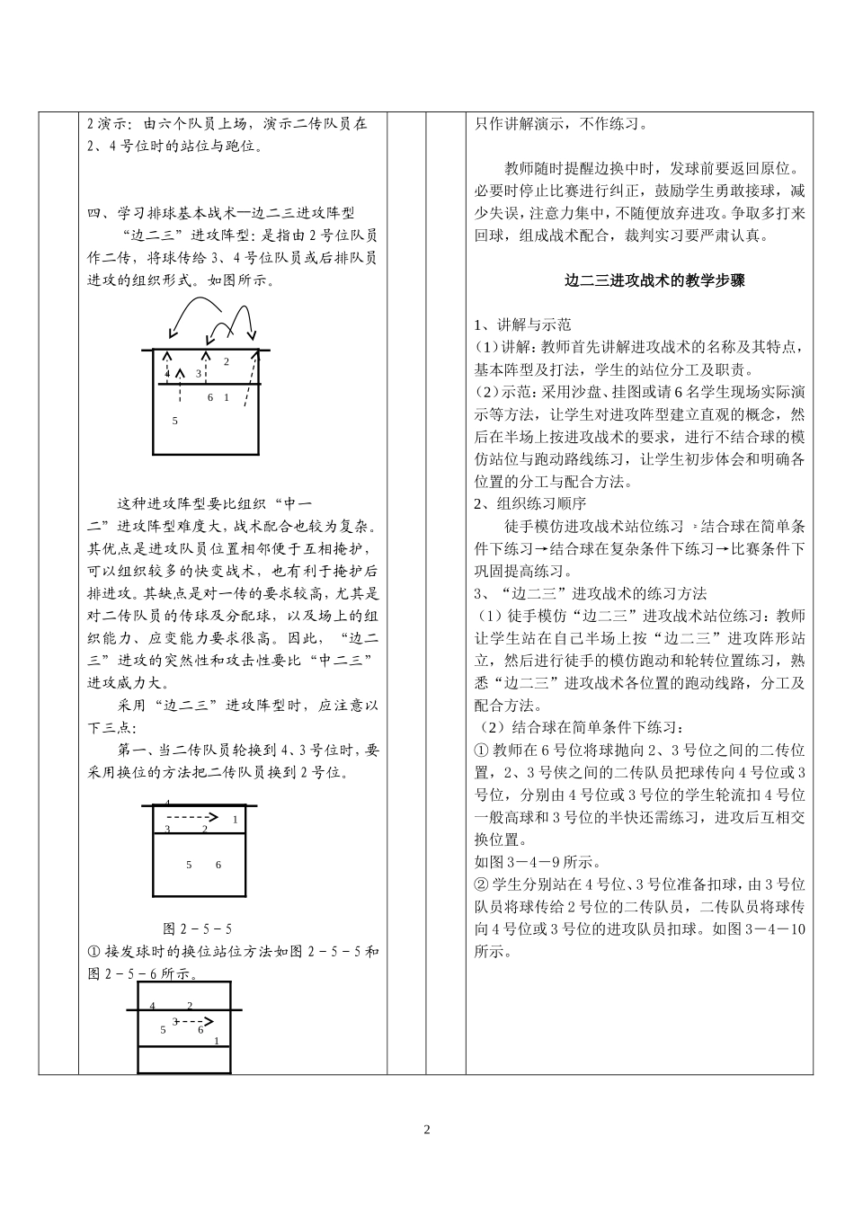 排球教案（17）_第2页