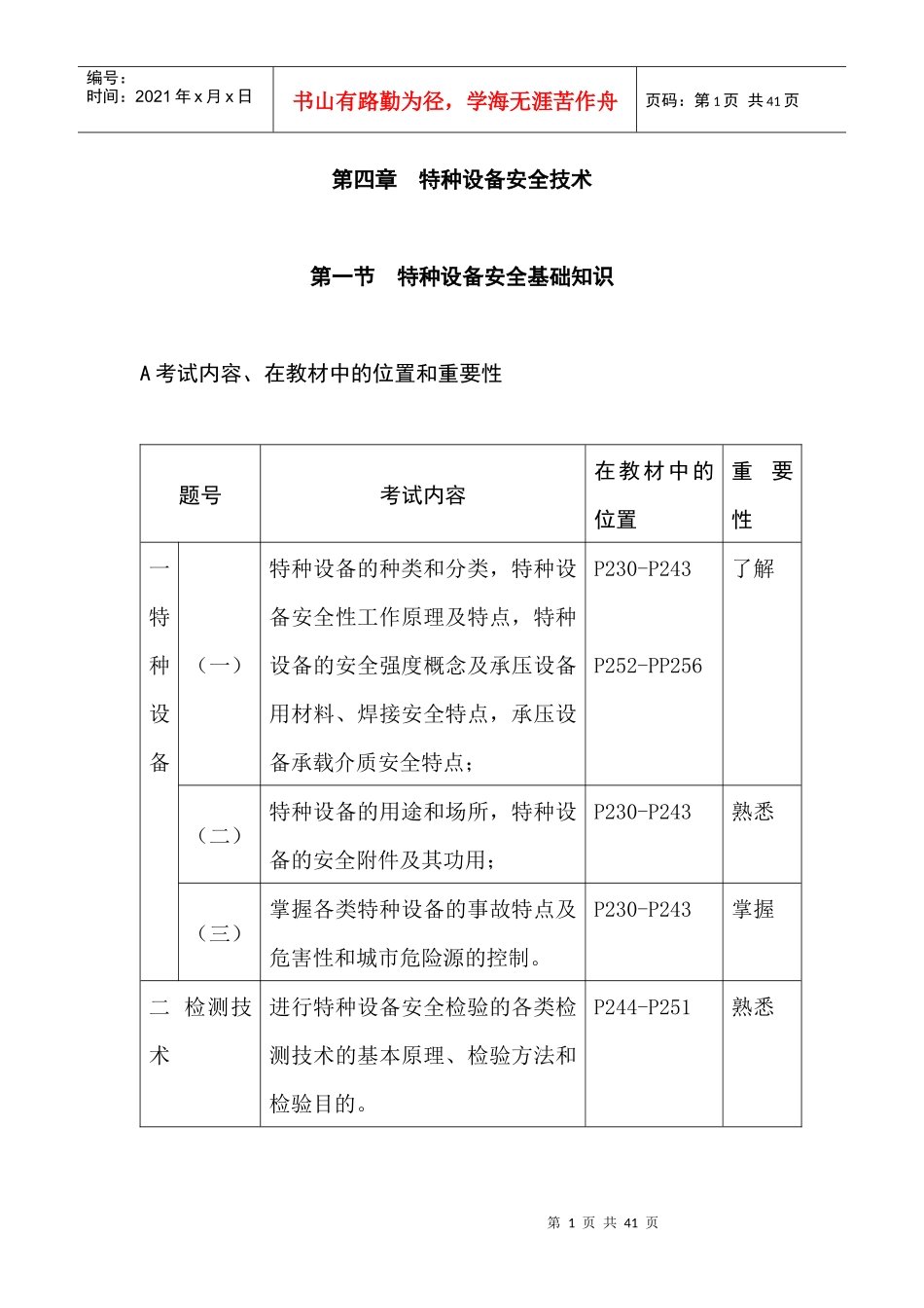 特种设备安全技术应试指南_第1页