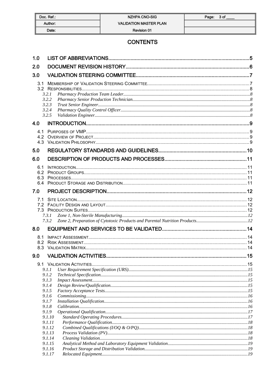 药品生产验证总计划(VMP)_第3页