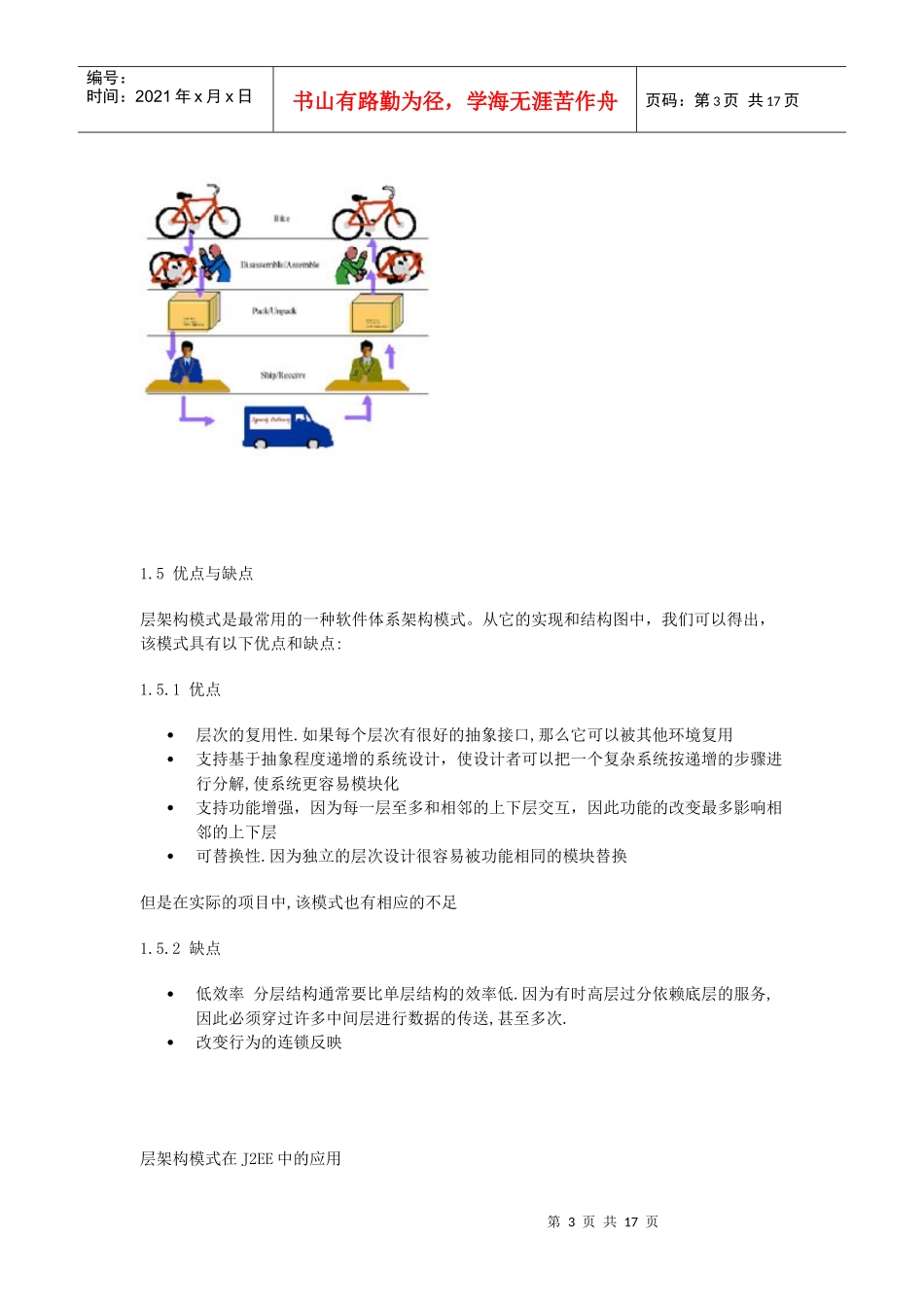 软件体系架构模式在J2EE中的运用_第3页