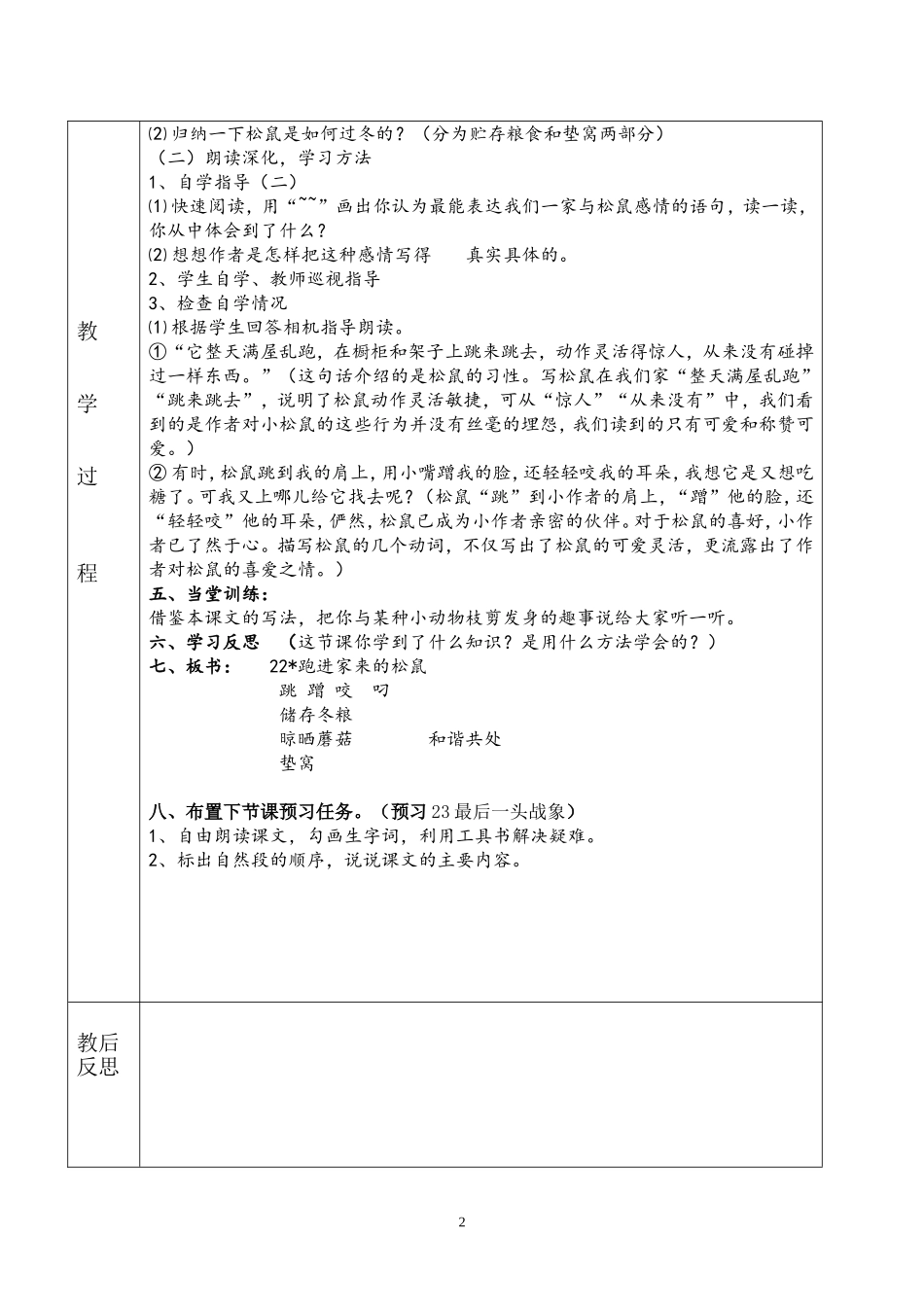 跑进家来的松鼠_第2页