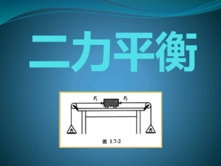 二力平衡 (2)