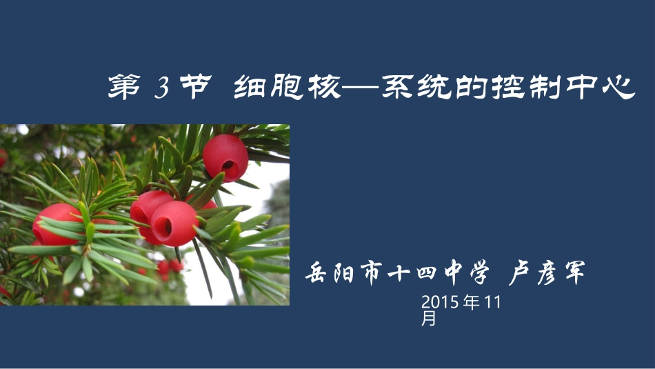 第3节细胞核_第1页