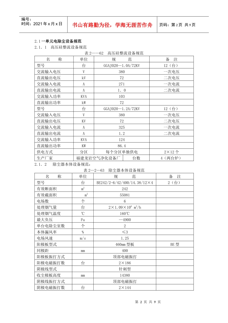 电除尘设备相关规范_第2页
