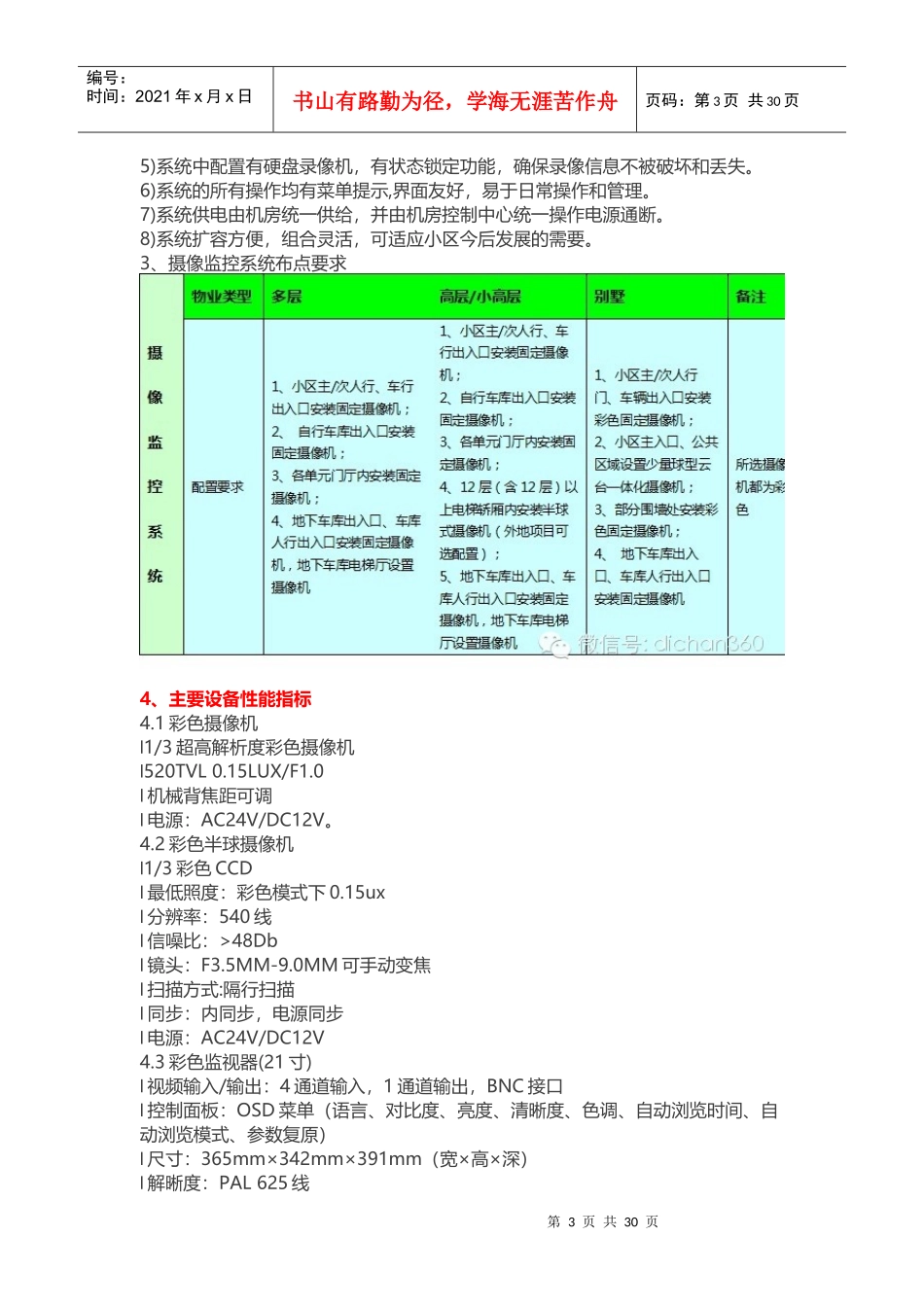 某集团住宅智能化技术标准_第3页