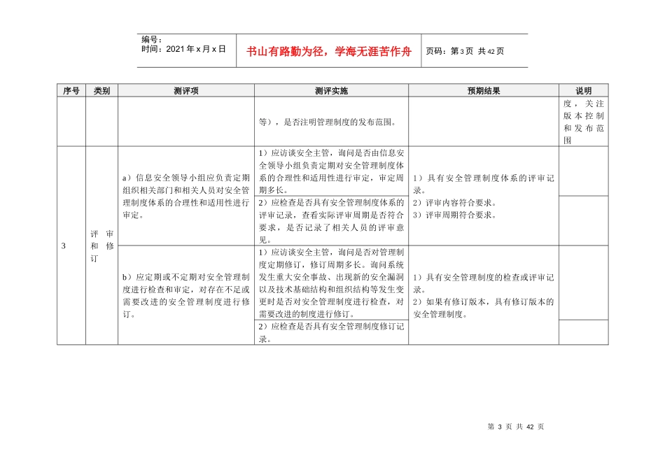 3安全管理测评指导书-三级S3A3G3-10版_第3页
