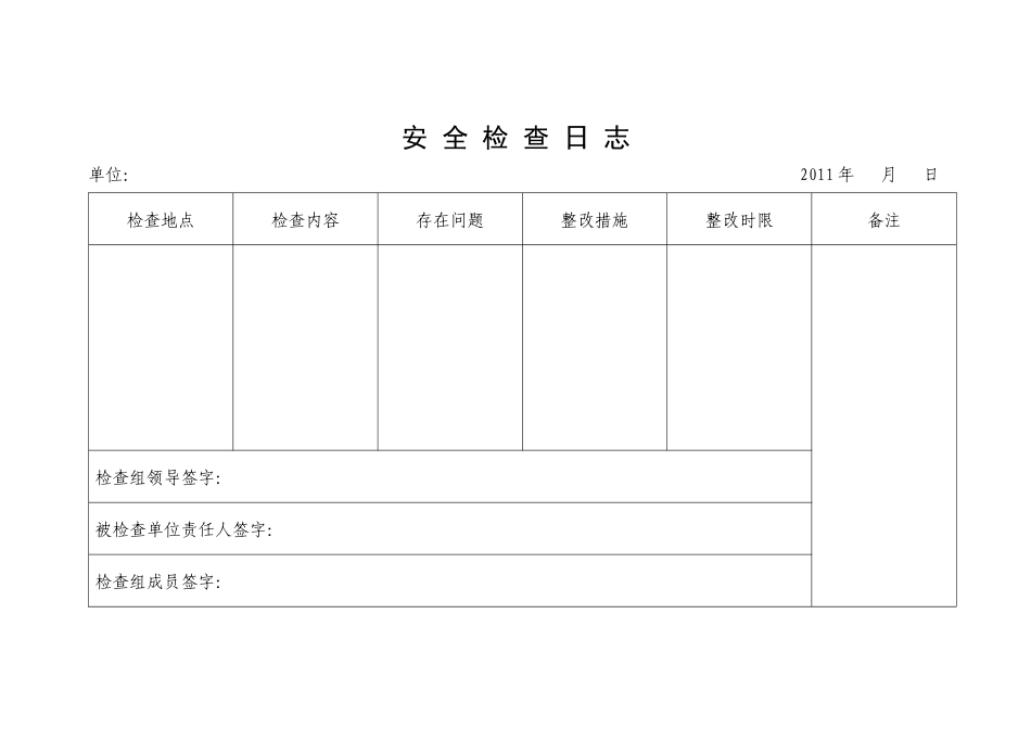 安全检查日志_第1页