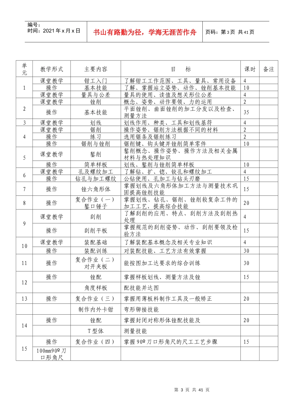 钳工工艺与技能训练_第3页