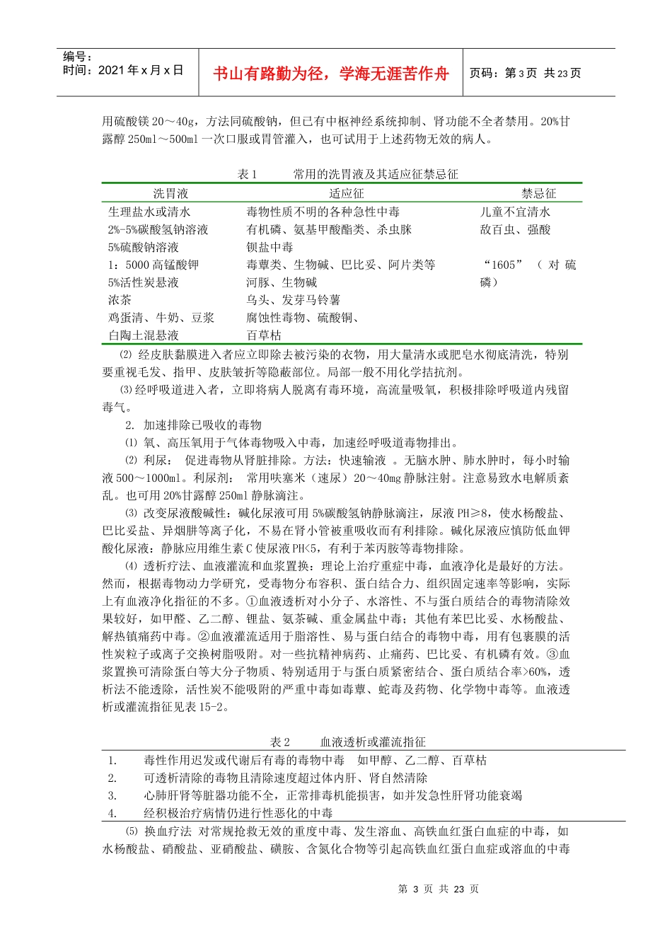 农村农药中毒的规范化急救技术教材_第3页