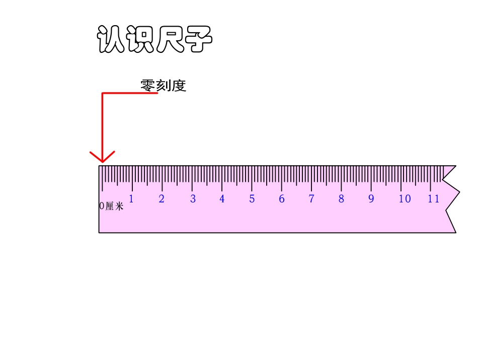 二年级数学上册《认识厘米》课件_第2页