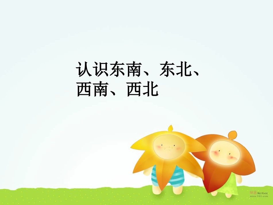 认识东南东北西南西北_第1页