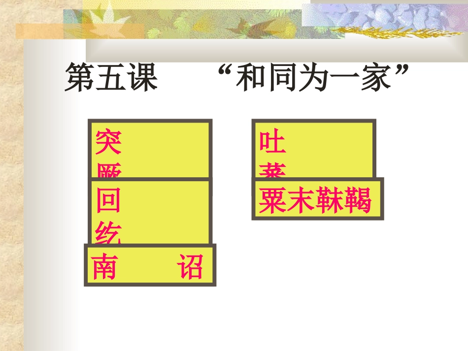 第5课“和同为一家”_第3页