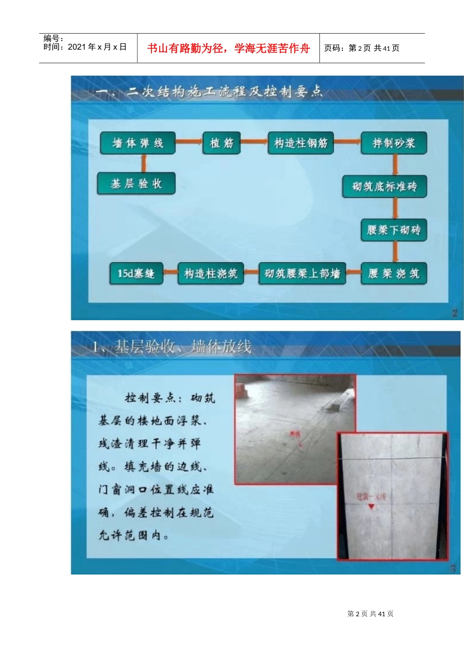 二次结构工艺流程(DOC51页)_第2页