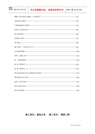 007分项安全交底(DOC19页)