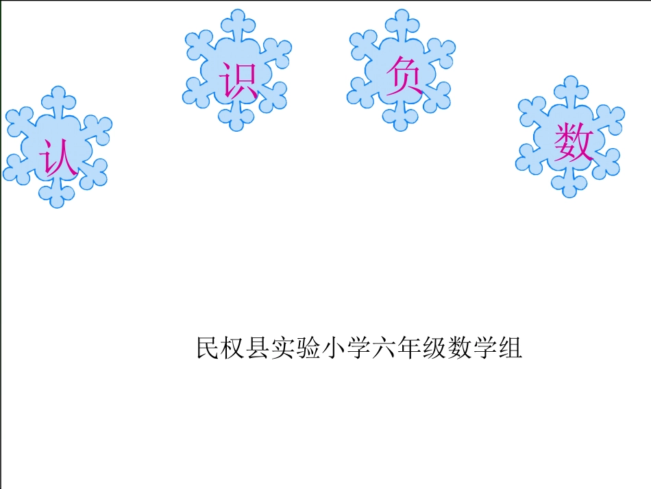 认识负数1课件_第1页