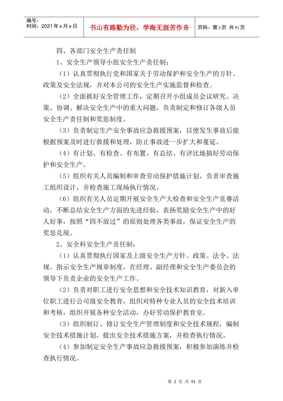 安全管理体系与措施概述_第2页