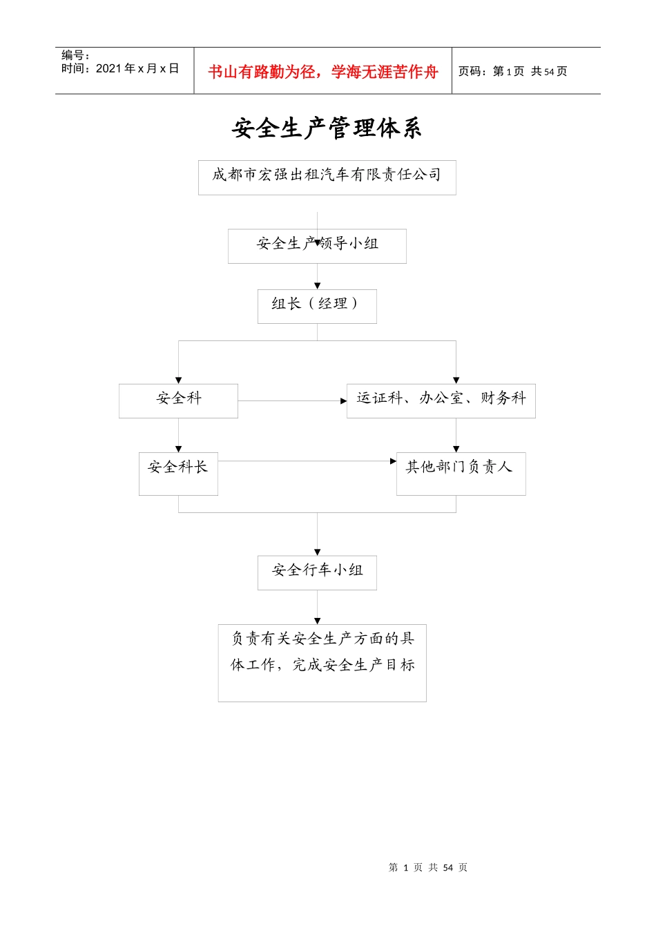出租车公司安全生产责任制_第1页