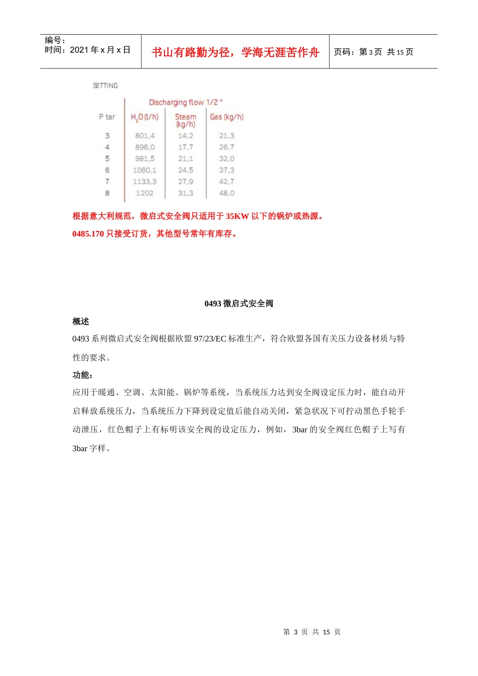 安全阀资料汇总 得汛推荐必属精品_第3页
