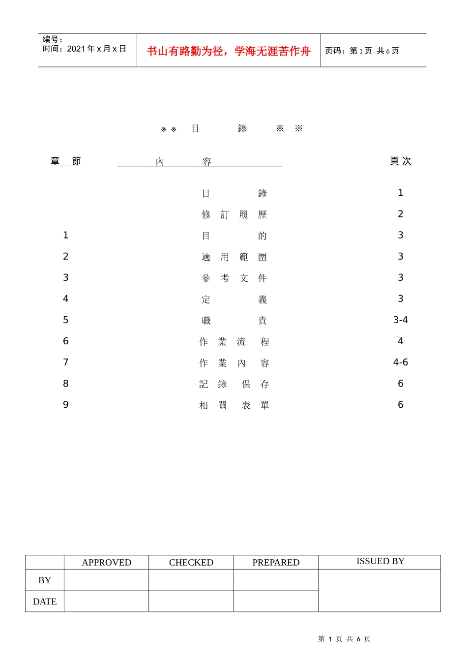 环境安全卫生信息交流管制程序_第1页
